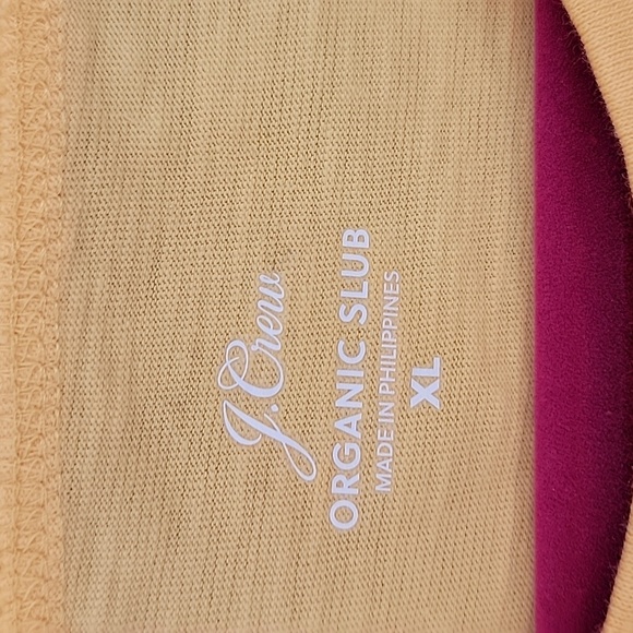 J. Crew Organic Slub T-Shirt Sz XL - Picture 2 of 7